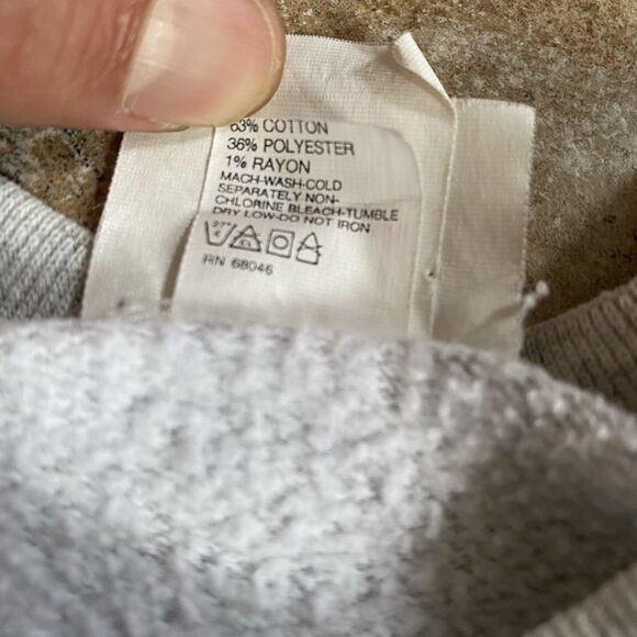 Vintage 90s Drag Racing Gray Crewneck Sweatshirt XXL Funny Car Distressed Baggy - Picture 5 of 9